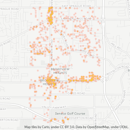 44147 Business Density Heatmap