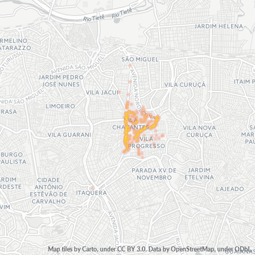 08041-000 Mapa de calor de densidad empresarial