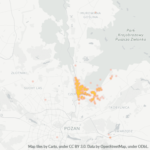 62-004 Mapa intensywności działalności gospodarczej