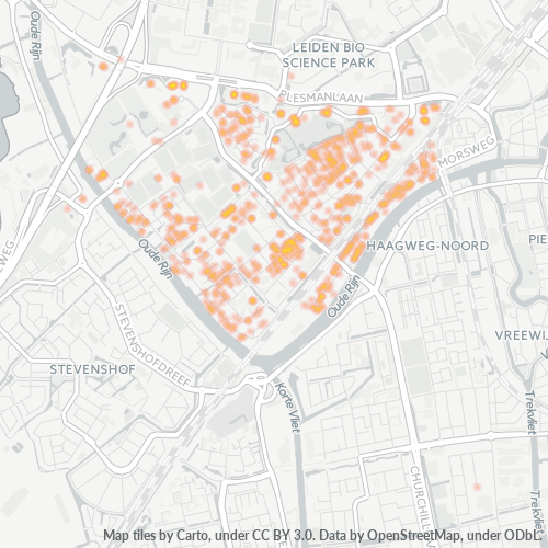 2332 Heatmap Bedrijfsdichtheid