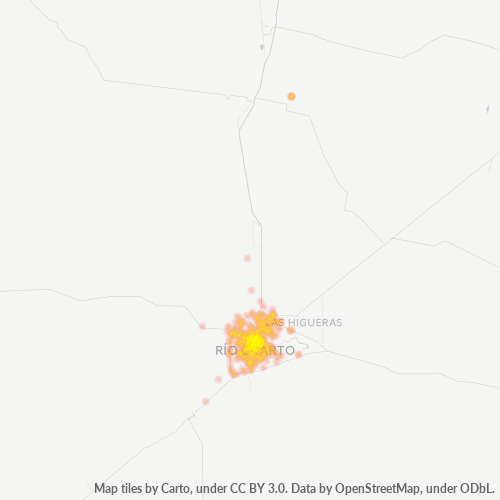 5800 Heatmap de Densidade da Empresa