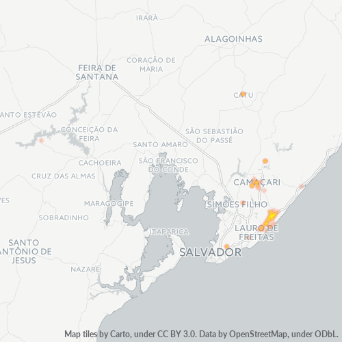 42840-000 Heatmap de Densidade da Empresa