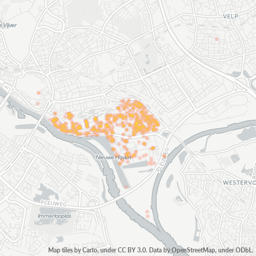6827 Heatmap Bedrijfsdichtheid