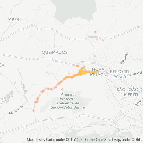 26265-000 Mapa de calor de densidad empresarial