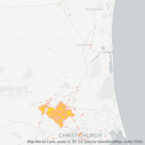 8053 Business Density Heatmap