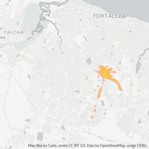 60741-000 Heatmap de Densidade da Empresa