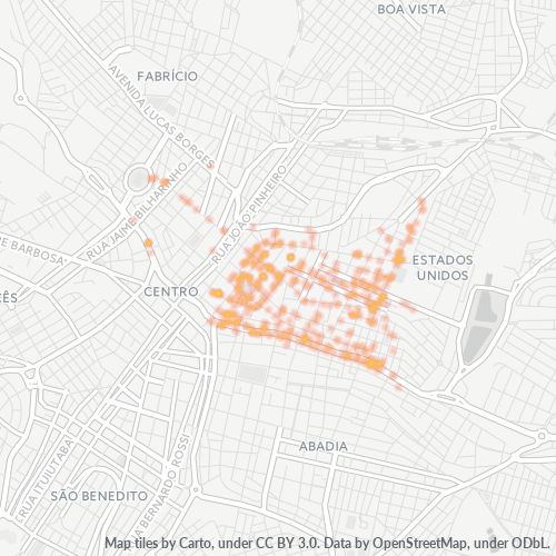 38015-000 Mapa de calor de densidad empresarial
