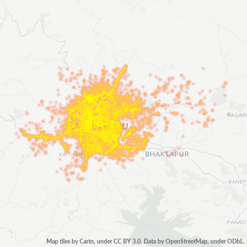 44600 Business Density Heatmap