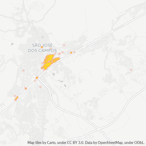 12216-000 Mapa de calor de densidad empresarial