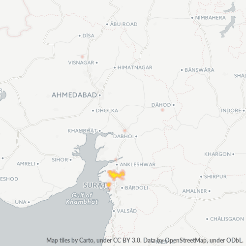 394110 Business Density Heatmap