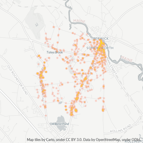 03878 Business Density Heatmap