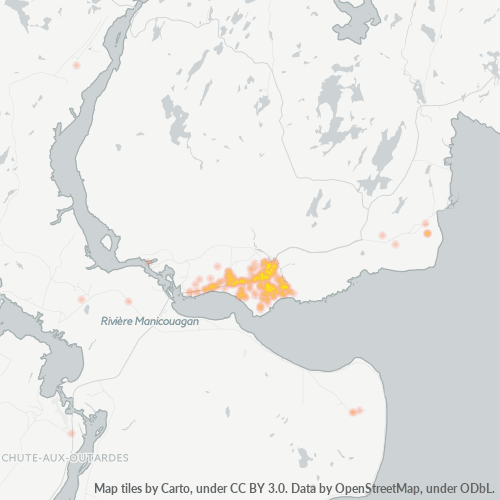 G5C Business Density Heatmap