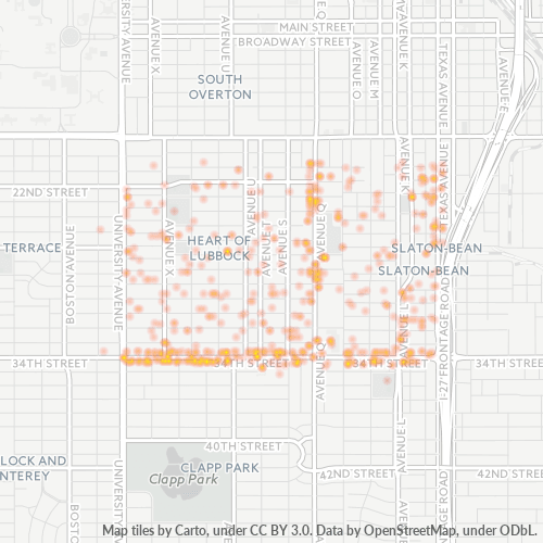 79411 Business Density Heatmap
