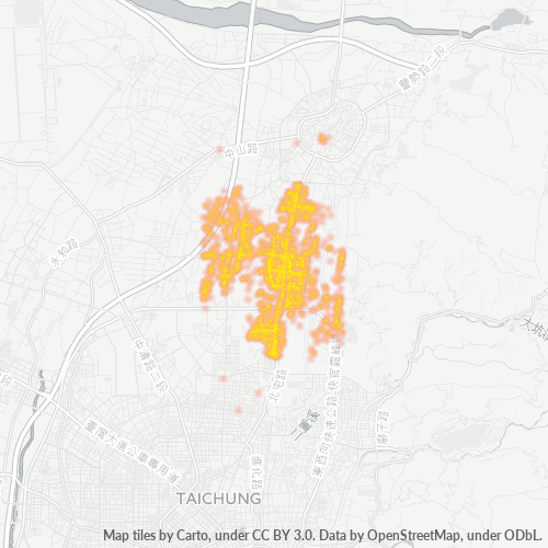 427 商業密度熱圖