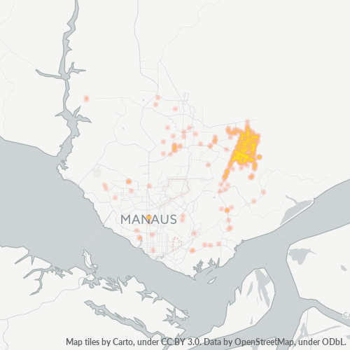 69088-000 Heatmap de Densidade da Empresa