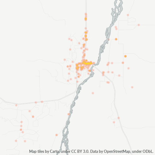 59729 Business Density Heatmap