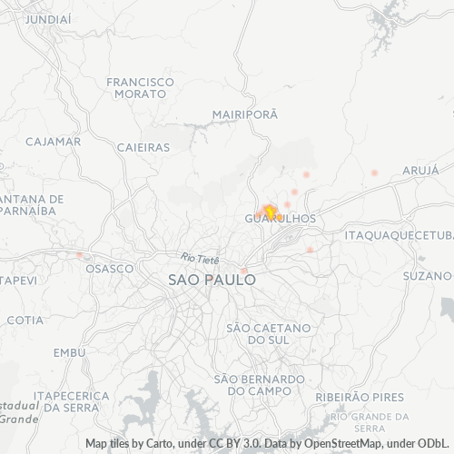 07060-000 Heatmap de Densidade da Empresa
