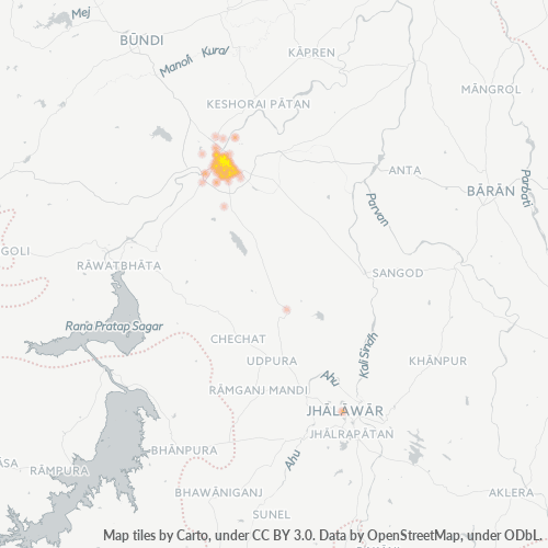 324007 Business Density Heatmap
