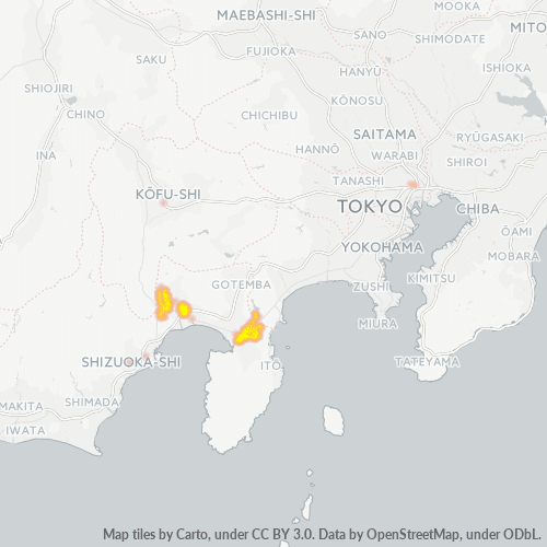 419 事業密度ヒートマップ