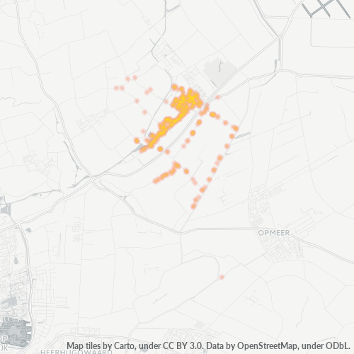 1733 Heatmap Bedrijfsdichtheid