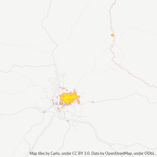 14401-000 Mapa de calor de densidad empresarial