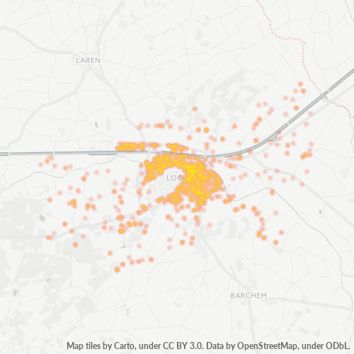 7241 Heatmap Bedrijfsdichtheid