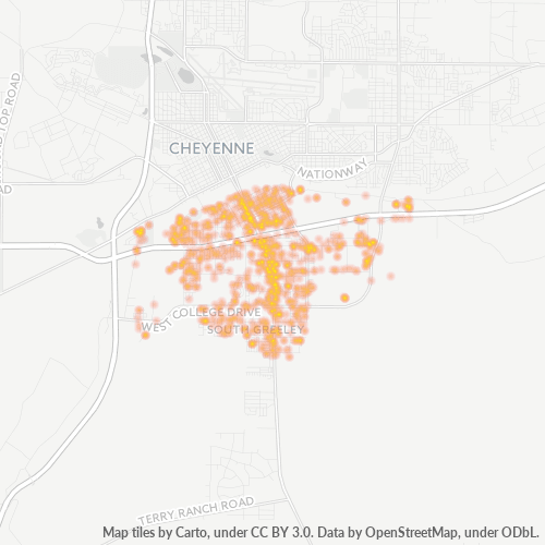 82007 Business Density Heatmap