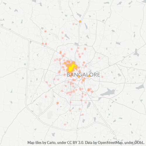 560020 Business Density Heatmap