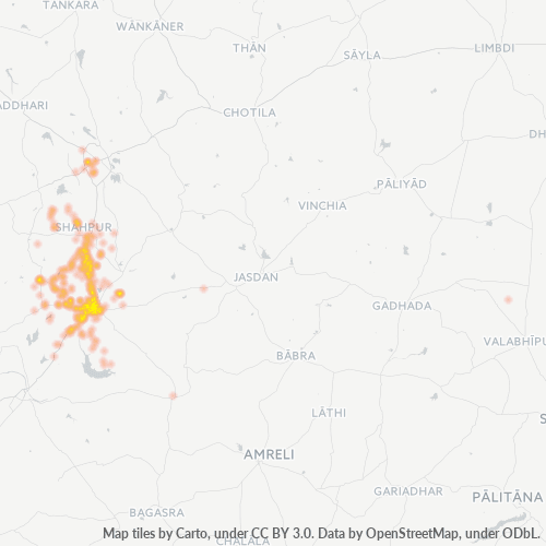 360311 Business Density Heatmap