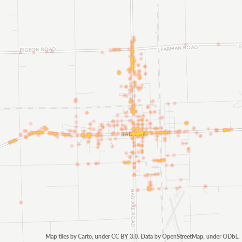 48413 Business Density Heatmap