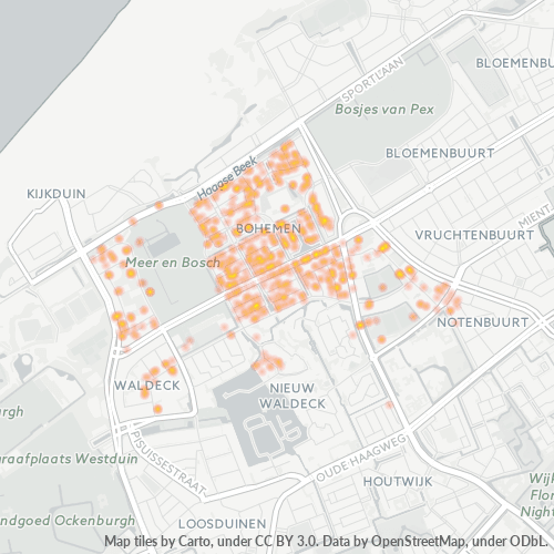 2555 Heatmap Bedrijfsdichtheid