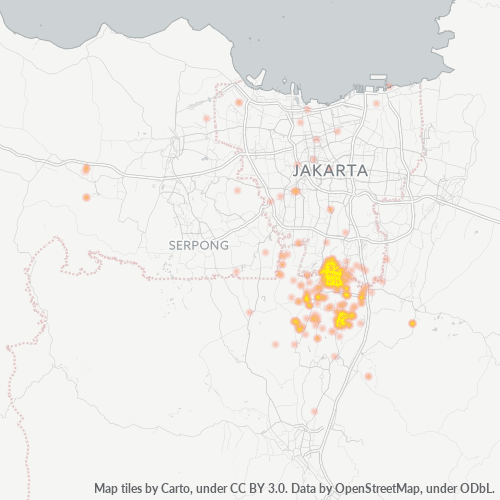 16451 Peta Panas Densitas Bisnis