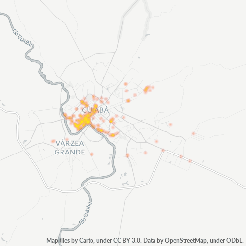 78025-000 Heatmap de Densidade da Empresa