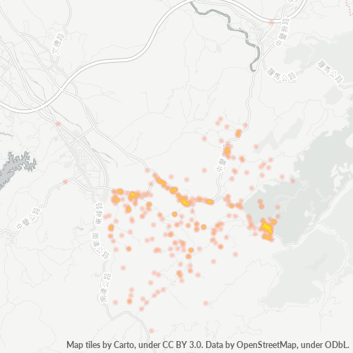 312 商業密度熱圖