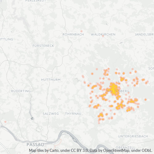 94051 Standortdichte-Heatmap