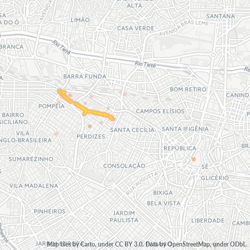 05005-000 Heatmap de Densidade da Empresa