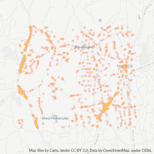 06468 Business Density Heatmap