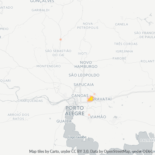 94950-000 Heatmap de Densidade da Empresa