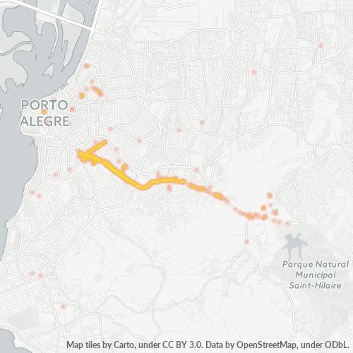 90650-000 Heatmap de Densidade da Empresa