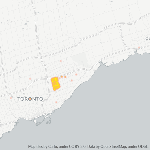 M1R Business Density Heatmap