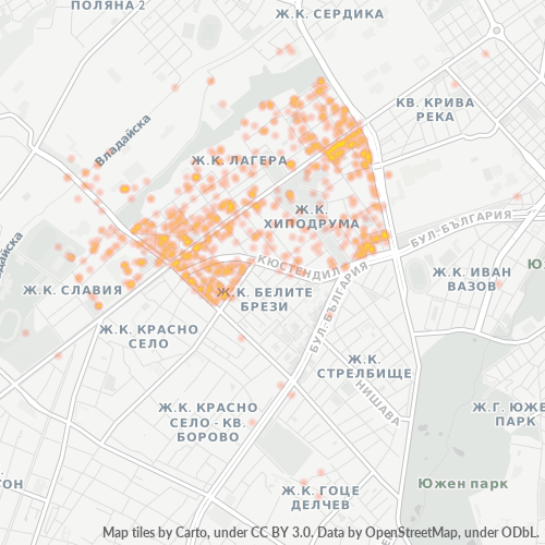 1612 Топлинна карта на бизнеса