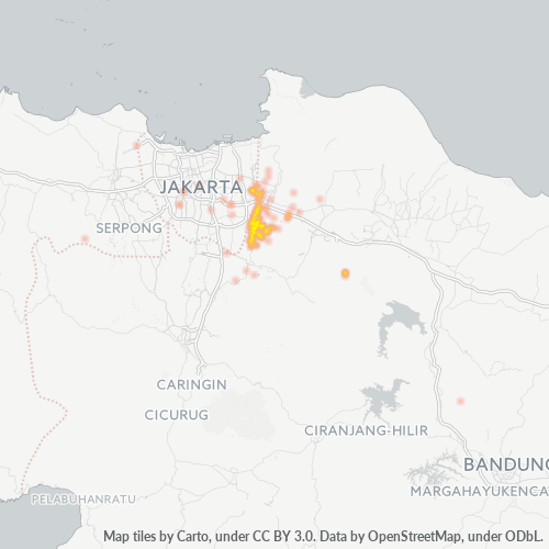 17151 Peta Panas Densitas Bisnis