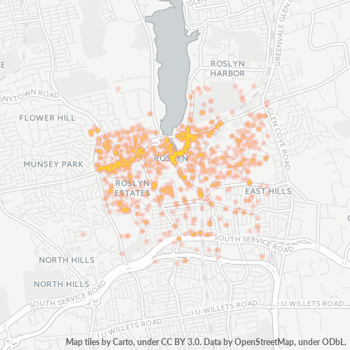 11576 Business Density Heatmap