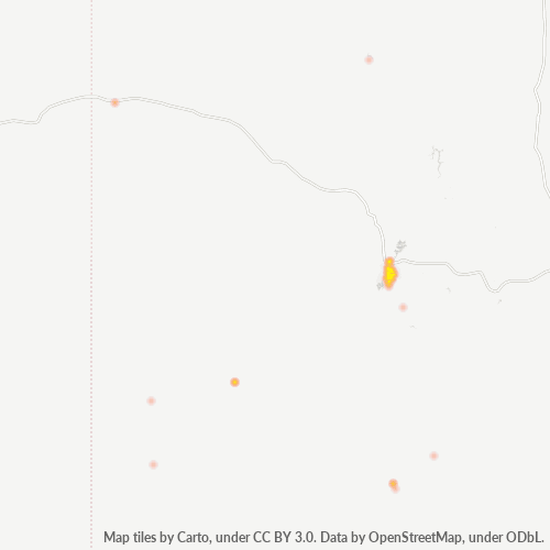 4825 Business Density Heatmap