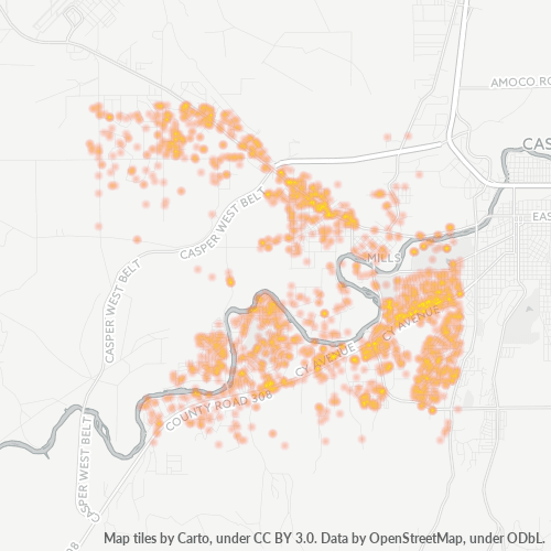82604 Business Density Heatmap
