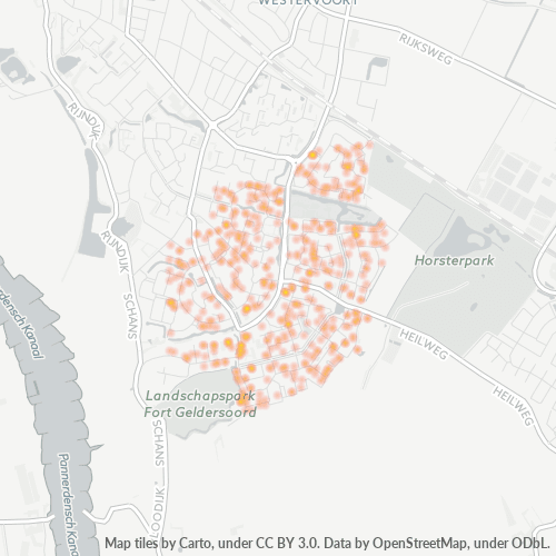6932 Heatmap Bedrijfsdichtheid
