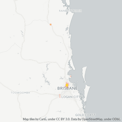 4031 Business Density Heatmap