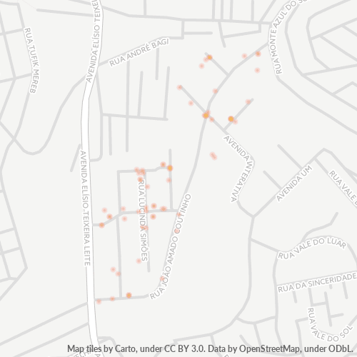 02815-000 Mapa de calor de densidad empresarial