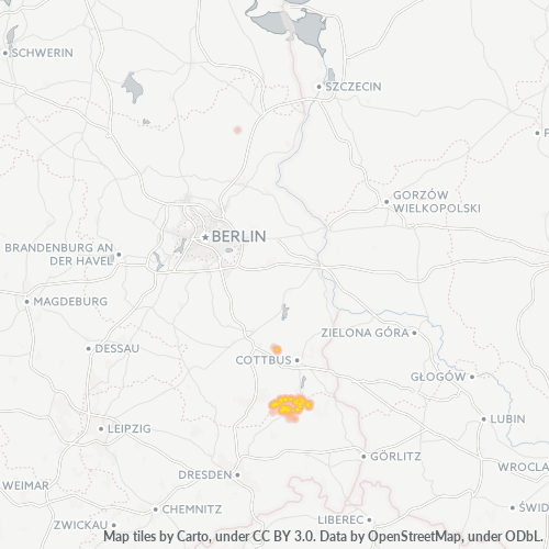 Heatmap für plz 02979