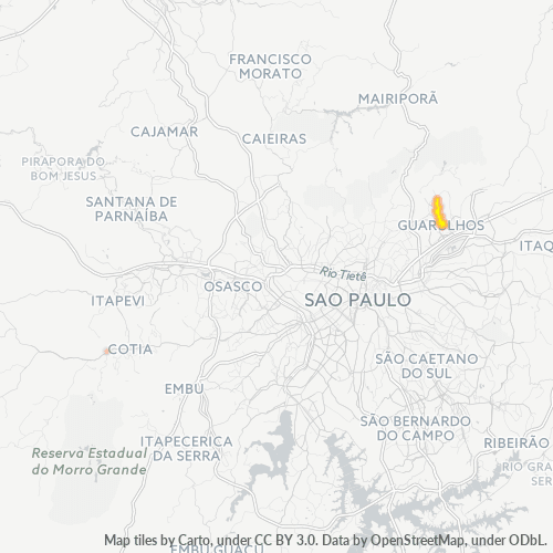 07115-000 Heatmap de Densidade da Empresa